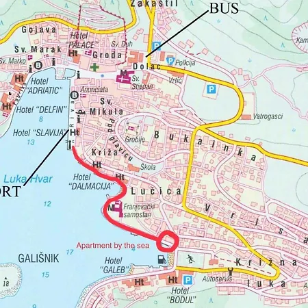 Apartments By The Sea Apartman Hvar Town